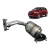 Catalisador Posterior Captiva 3.6 V6 4x2 4x4 2008 2009 2010 - C-10346