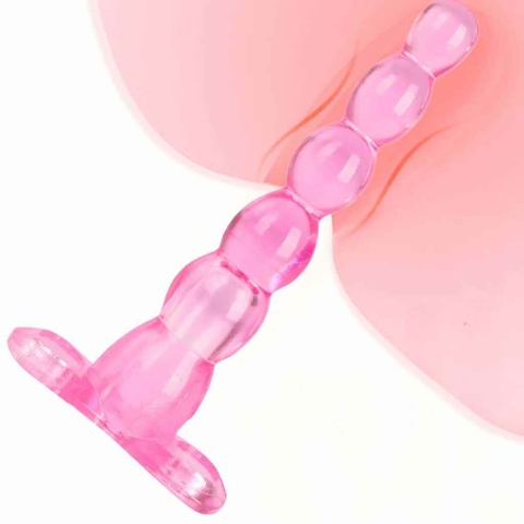 Plug Anal Bolas 16cm x 3cm