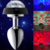 Imagem do Plug Anal Luzes LED Estroboscópica Aço Inox USB