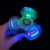 Imagem do Plug Anal Spinner Luzes Led Giratório Aço Inox
