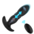 Plug Anal Movimento Telescópico 1cm Controle Remoto Com Vibrador 14,3 x 3,7cm