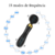 Vibrador Varinha Mágica 16x3,5cm USB Silicone