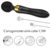 Vibrador Varinha Mágica 16x3,5cm USB Silicone