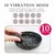 Mini Vibrador 7,6x2cm Com Controle Remoto Sem Fio 10 Velocidades à Prova de Água USB - comprar online