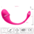 Vibrador Estilo Golfinho 12x4,6cm Controle Bluetooth Bola de Pompoarismo