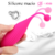 Vibrador Estilo Golfinho 15,5x3,2cm Controle Remoto Sem Fio