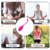 Vibrador Estilo Golfinho 17x3,5cm Bluetooth Bola de Pompoarismo na internet