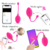 Vibrador Estilo Golfinho 15x4cm Bola Pompoarismo Bluetooth - Sexshop Prazer Absoluto - Atacado e Varejo Com Frete Grátis |Recomendado|