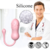 Vibrador Estilo Golfinho 19,3x3,3cm Movimento Telescópico Controle Remoto Sem Fio
