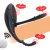 Anel Peniano Vibrador Controle Remoto Sem Fio Estimulador Clitóris Ânus Ponto G Luva Dedos - comprar online