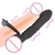 Anel Peniano Com Pênis E Vibrador 13,5x3,5cm Para Dupla Penetração