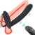 Anel Peniano 17x2,6cm Para Dupla Penetração Com Vibrador E Controle Remoto