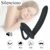 Anel Peniano 17x2,6cm Para Dupla Penetração Com Vibrador E Controle Remoto