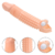 Capa Peniana Aumenta 5cm Com Vibrador Pênis Camisinha Reutilizável Texturizada - Sexshop Prazer Absoluto - Atacado e Varejo Com Frete Grátis |Recomendado|