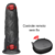 Capa Peniana Camisinha Reutilizável Com Dois Vibradores Extensora Pênis Ereção Controle Remoto - Sexshop Prazer Absoluto - Atacado e Varejo Com Frete Grátis |Recomendado|