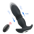 Plug Anal Movimento Telescópico 1cm Controle Remoto Com Vibrador 14,3 x 3,7cm