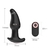 Plug Anal Vibrador 14 x 4cm Com Controle Remoto E Grânulos Rotativos - comprar online