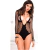 Body Erótico Arrastão Virilha Aberta 2 Modelos