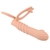 Anel Peniano Com Pênis E Vibrador 13,5x3,5cm Para Dupla Penetração na internet