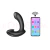 Plug Anal Vibratório 10,5x2,8cm Bluetooth USB a Prova de Água