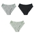 Kit 3 Calcinhas Sensuais em Algodão M-XXL - loja online
