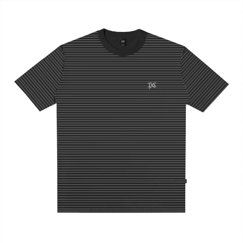 CAMISETA PLANO C LISTRADA "PC" (PRETO) - comprar online