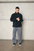 QUARTER ZIP FLEECE PLANO C "PC" (PRETO) - loja online