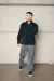 QUARTER ZIP FLEECE PLANO C "PC" (PRETO) - Culture Street Wear