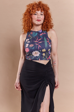Top Madrid Botanico Negro - comprar online