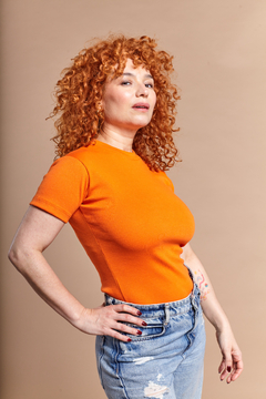 Remera Gama Naranja