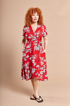 Vestido Dalia Rojo en internet