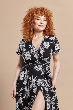 Vestido Dalia Corto ByN