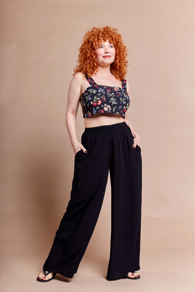 Pantalon Ritmo Largo Negro thumbnail 2