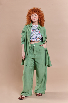Pantalon Leme Verde - Carnaval
