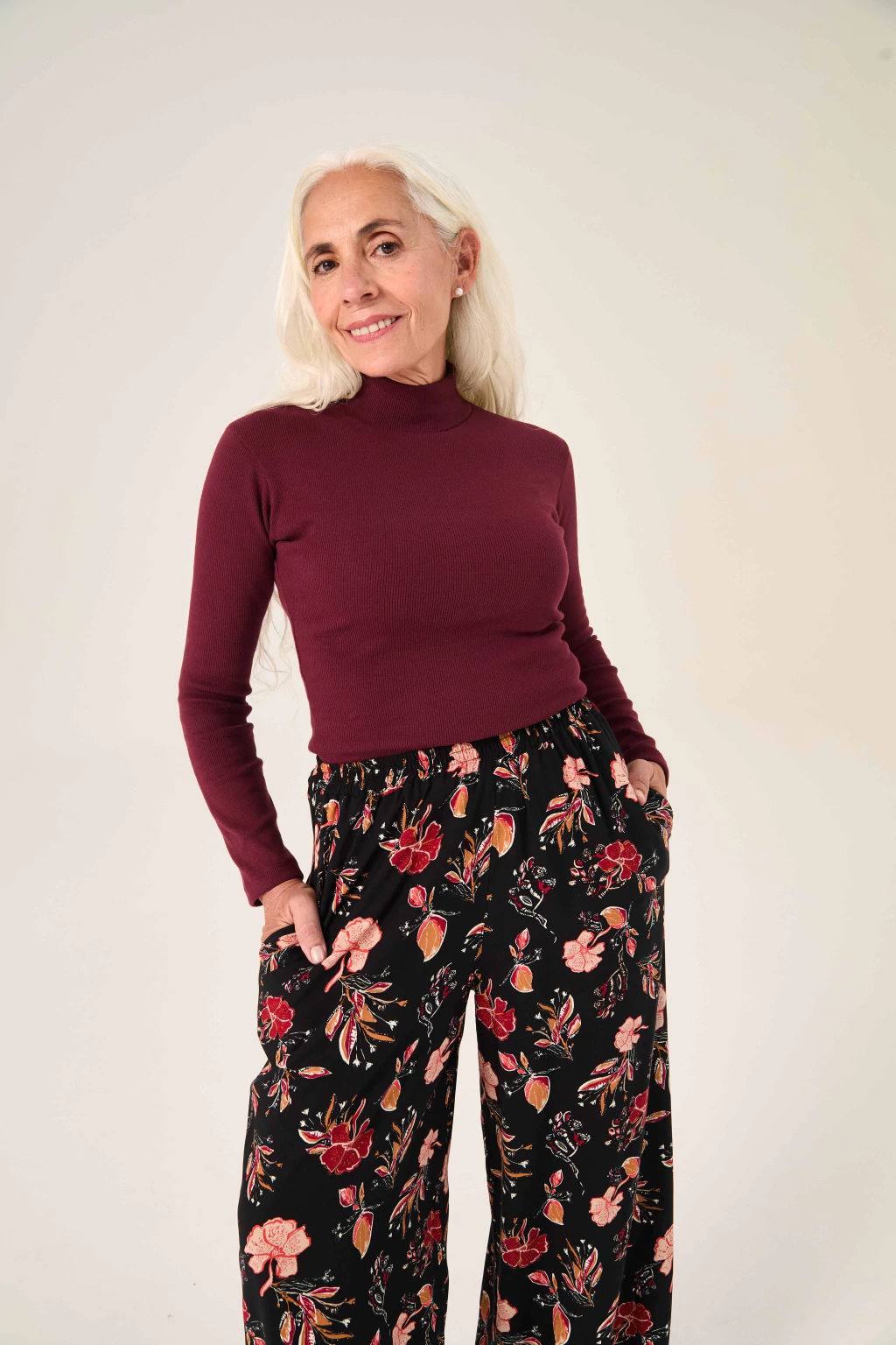 Polera Gama Bordo