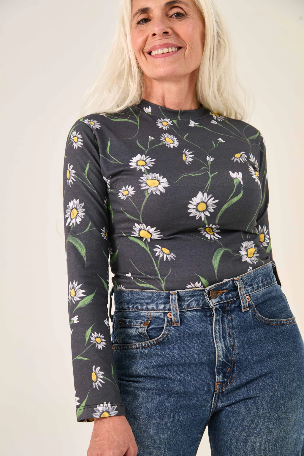 Remera ML Print Margaritas