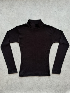 Polera Ribb Negro