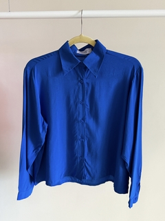 Camisa Agosto Azul en internet