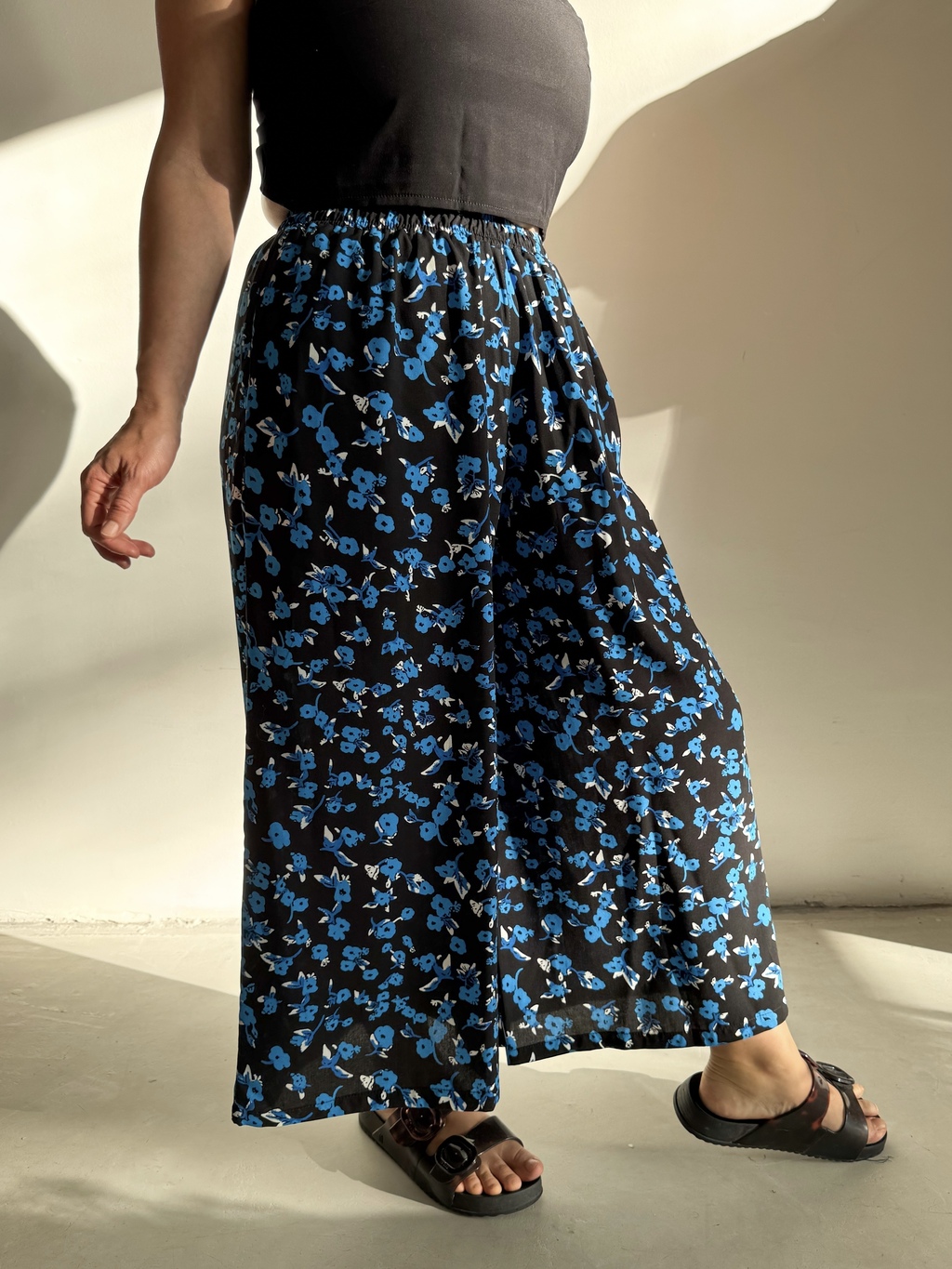Pantalon Ritmo Azul Y Negro thumbnail 3