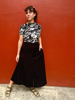 Pollera Paraiso Negro