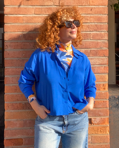 Camisa Agosto Azul