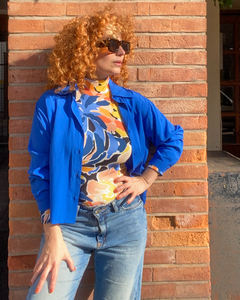 Camisa Agosto Azul - comprar online