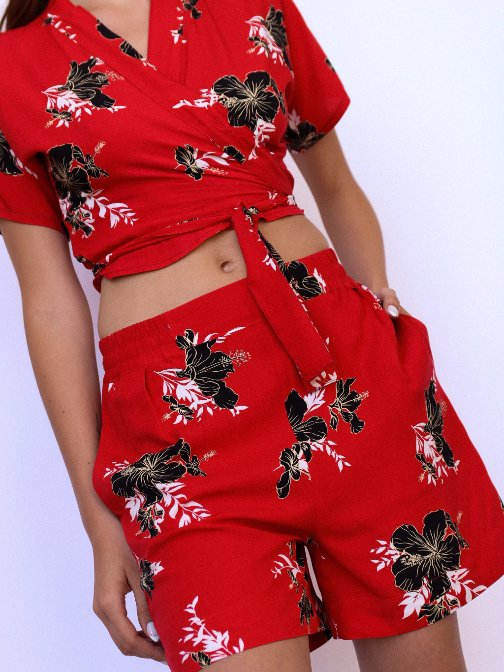 Short Rojo