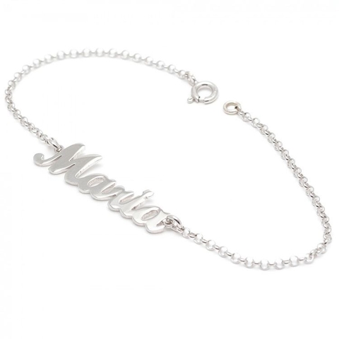NAME BRACELET SILVER
