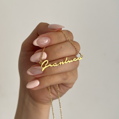 NAME NECKLACE GOLD