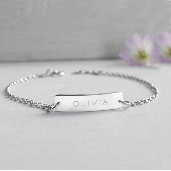 PULSERA BARRA SILVER