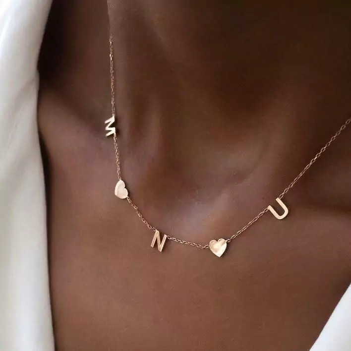 CHOKER TRIPLE INITIALS