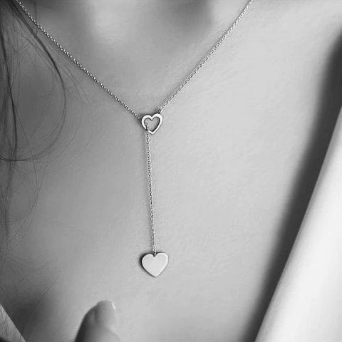 CORBATERO CORAZON SILVER