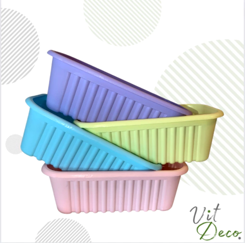 Maceta de plastico Jardinera COLORES - 35 cm