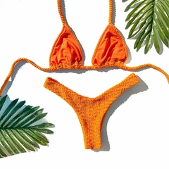 Biquíni Cortininha Laranja
